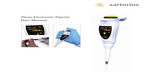 pipette user manuals